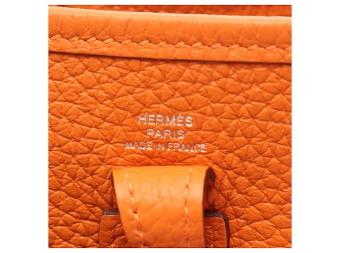Hermès Borsa a tracolla Hermes Evelyne TPM Amazon Arancione - vista 4