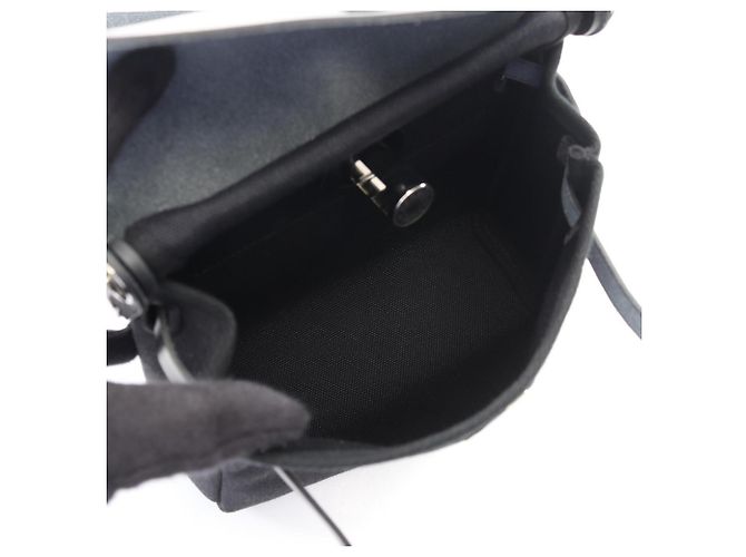 Borsa a tracolla Hermès Herbag Zip Mini Nero - vista 3