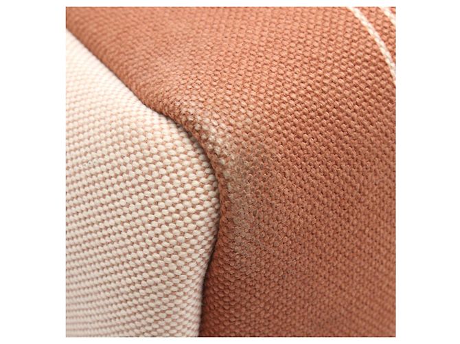 Hermès Borsa Hermes Herbag Zip PM Letourne H Vibration Marrone Crudo - vista 6