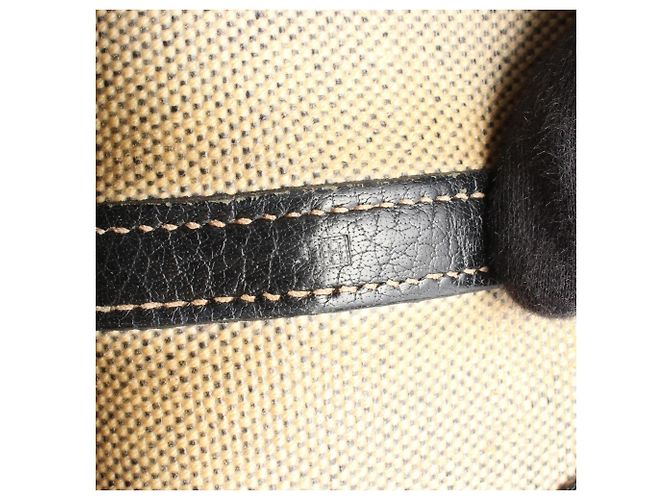 Hermès Borsa Tote Hermes Garden Party PM Marrone Nero - vista 5