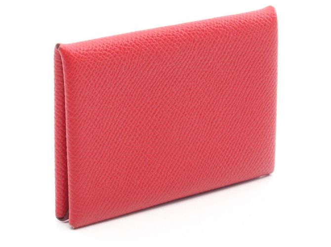 Hermès Monedero Calvi Vermilion Hermes Roja - vista 2