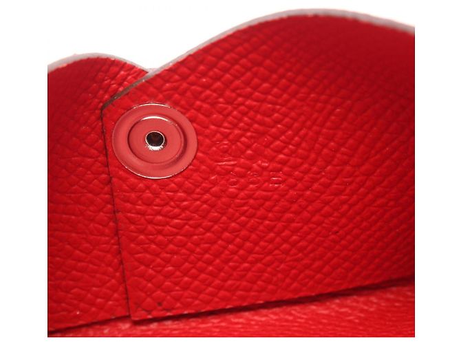 Hermès Monedero Calvi Vermilion Hermes Roja - vista 6