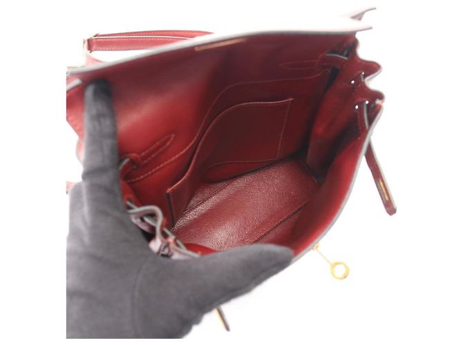 Hermès Zaino/Borsa Hermes Kelly Ad PM Bordò - vista 3