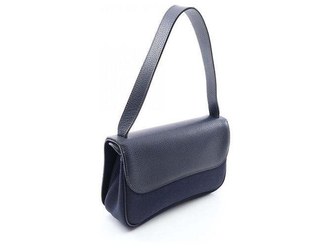 Borsa a tracolla Hermès Sac Colorado PM Blue Indigo Blu navy - vista 2
