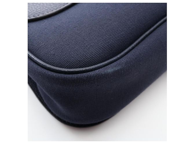 Borsa a tracolla Hermès Sac Colorado PM Blue Indigo Blu navy - vista 6