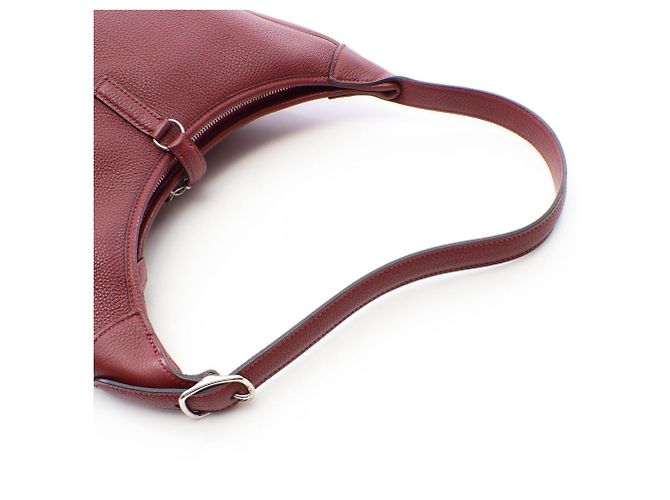 Hermès Bolsa de Ombro Hermes Trim 31 Bordeaux Vermelho - vista 10