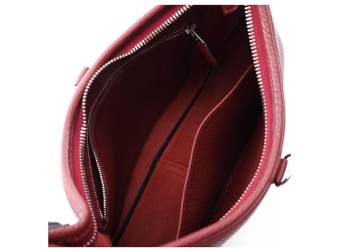 Hermès Bolsa de Ombro Hermes Trim 31 Bordeaux Vermelho - vista 3