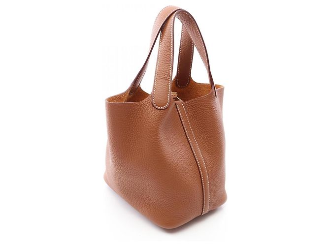 Hermès Hermes Picotin Lock PM Handtasche Braun - Ansicht 2
