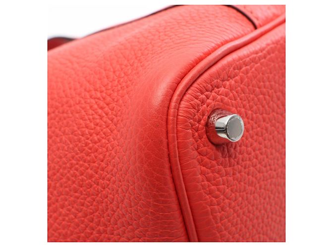 Hermès Borsa Hermes Picotin Lock PM in Rose Jaipur Rosa - vista 7