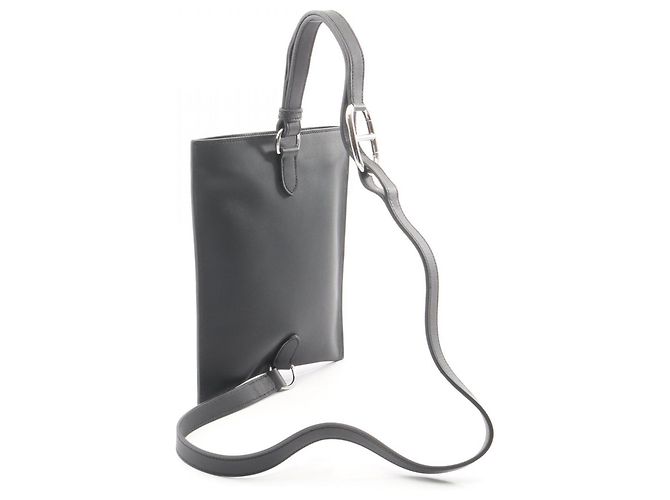 Hermès Marsupio Hermes Portefeuille Possian Plus Nero - vista 2