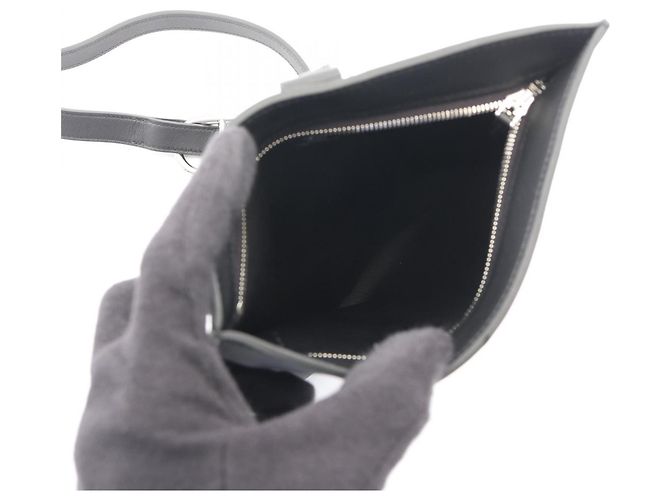Hermès Marsupio Hermes Portefeuille Possian Plus Nero - vista 3