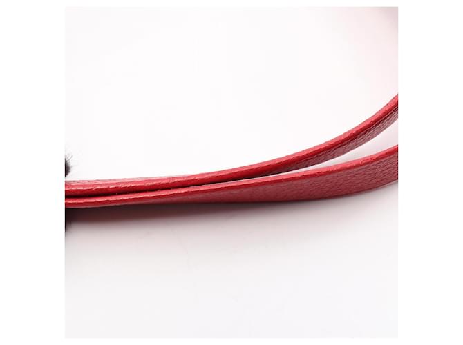 Hermès Borsa Hermes Lucy MM Rosso - vista 11