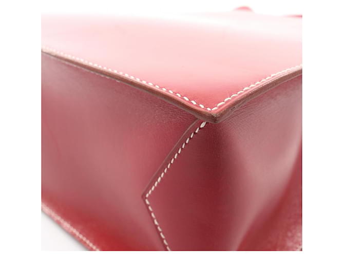 Hermès Borsa Hermes Lucy MM Rosso - vista 7