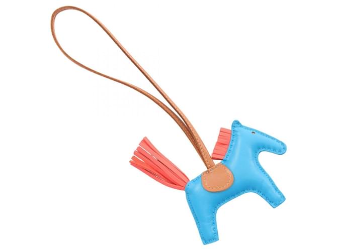 Hermès Accessorio Charm Hermes Rodeo PM Marrone Rosa Blu - vista 2