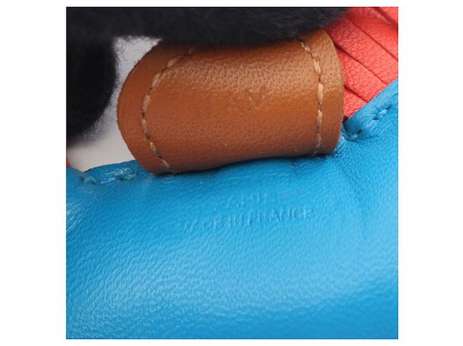 Hermès Accessorio Charm Hermes Rodeo PM Marrone Rosa Blu - vista 3
