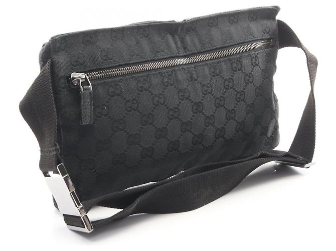 Marsupio Gucci GG Canvas nero - vista 2