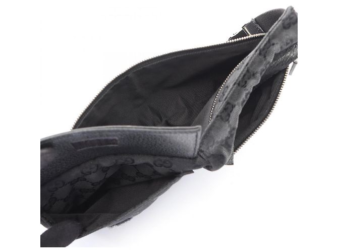 Marsupio Gucci GG Canvas nero - vista 3