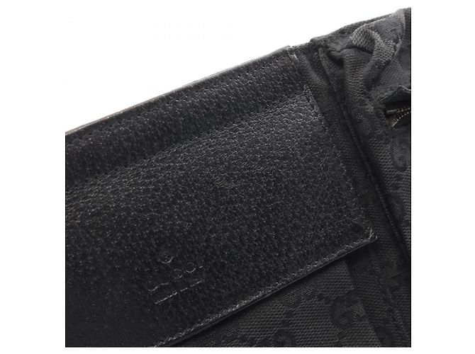 Marsupio Gucci GG Canvas nero - vista 7