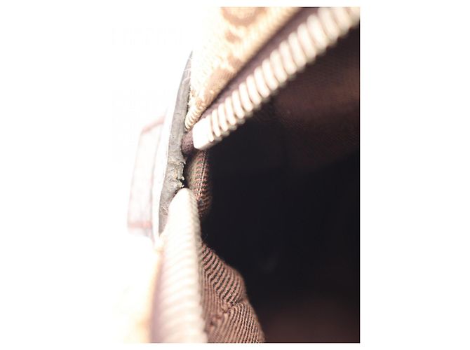 Marsupio Gucci GG Canvas Marrone Beige - vista 5