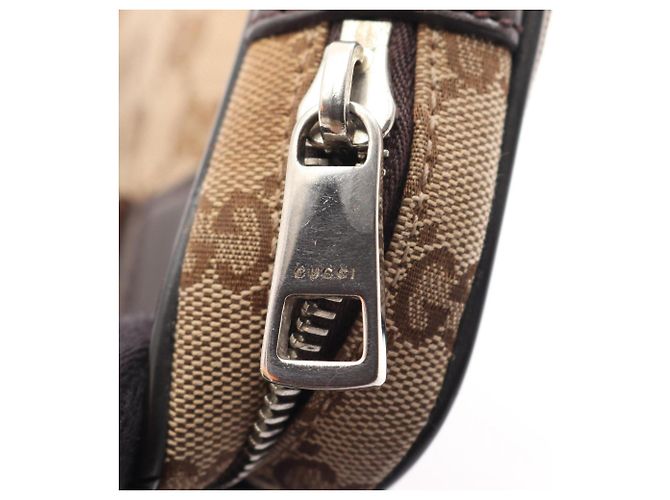 Marsupio Gucci GG Canvas Marrone Beige - vista 7