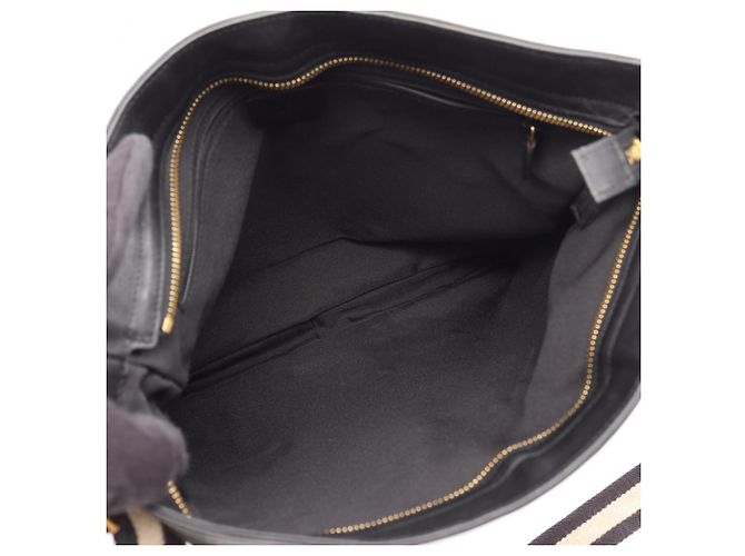 Borsa a Spalla Gucci GG Canvas Nera Nero - vista 3