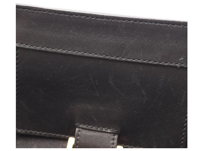 Borsa a Spalla Gucci GG Canvas Nera Nero - vista 6