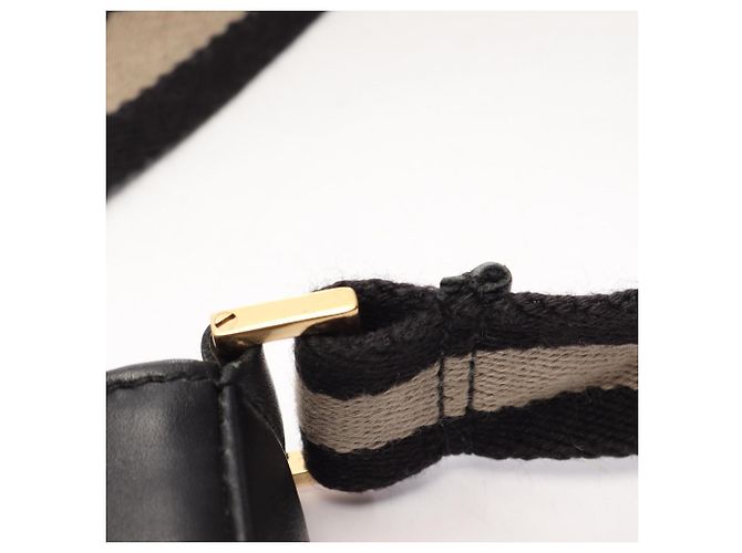 Borsa a Spalla Gucci GG Canvas Nera Nero - vista 8