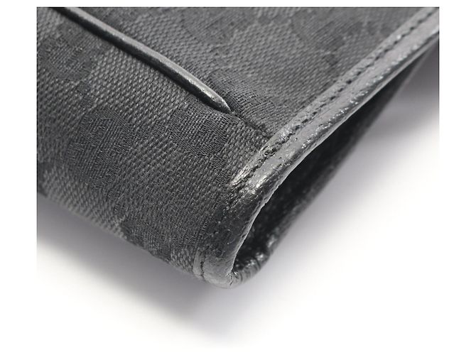 Borsa Gucci GG Canvas Nero - vista 6