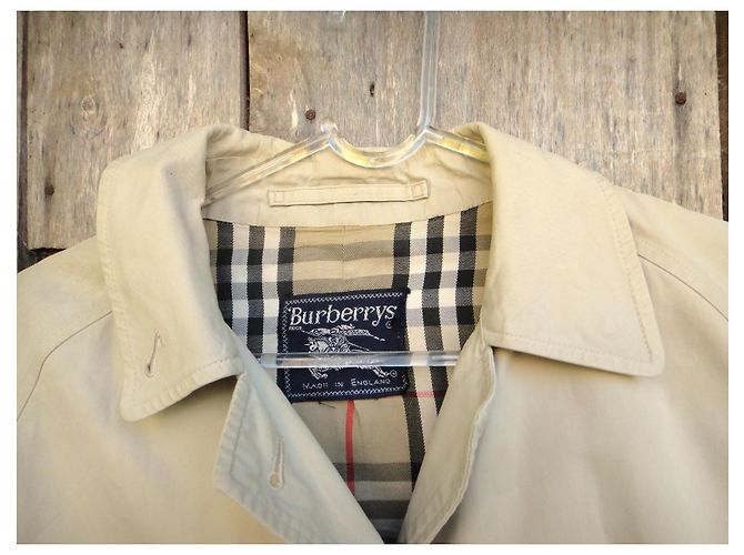 Gabardina Burberrys beige de algodón - vista 10