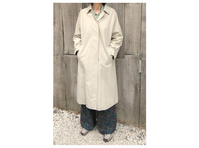 Gabardina Burberrys beige de algodón - vista 2