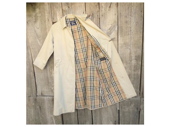Gabardina Burberrys beige de algodón - vista 5
