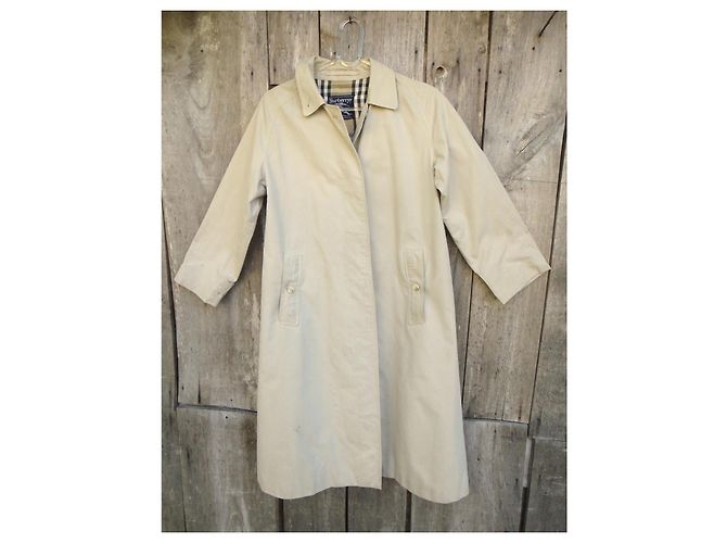 Gabardina Burberrys beige de algodón - vista 6
