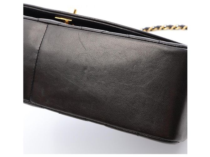 Borsa a Spalla Chanel Matelassé Diana Flap Nero - vista 11