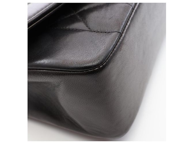 Borsa a Spalla Chanel Matelassé Diana Flap Nero - vista 9