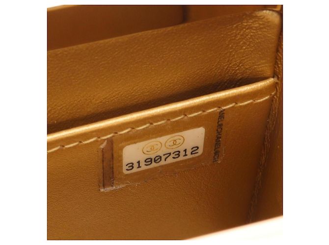 Borsa a tracolla mini matelassé Chanel Bianco - vista 5
