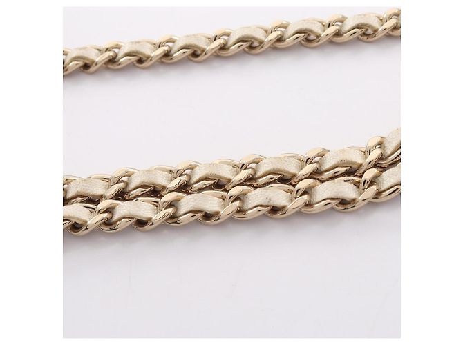 Borsa a tracolla mini matelassé Chanel Bianco - vista 8