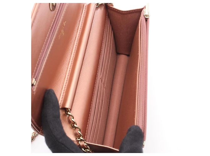 Borsa a Spalla Chanel Matelassé Metallizzata D'oro Metallico - vista 3