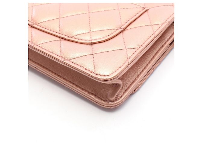 Borsa a Spalla Chanel Matelassé Metallizzata D'oro Metallico - vista 7