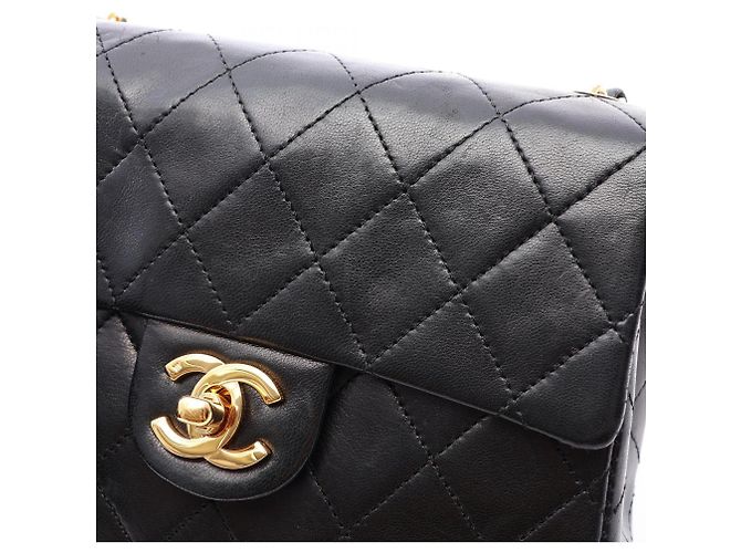 Borsa Chanel Mini Matelassé Nero - vista 11