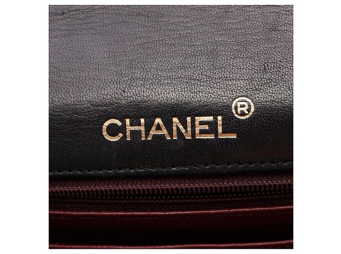 Borsa Chanel Mini Matelassé Nero - vista 4