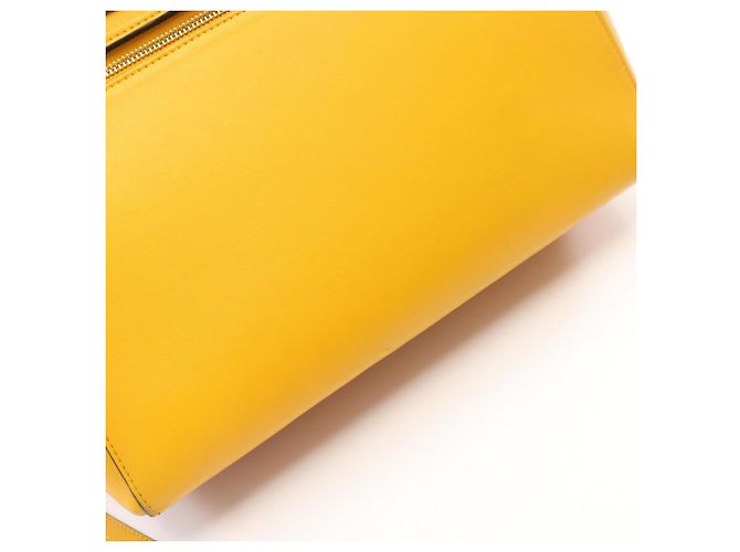 Céline Celine Belt Bag Mini - Gelbe Lederhandtasche - Ansicht 12