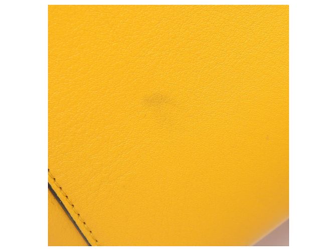 Céline Celine Belt Bag Mini - Gelbe Lederhandtasche - Ansicht 5