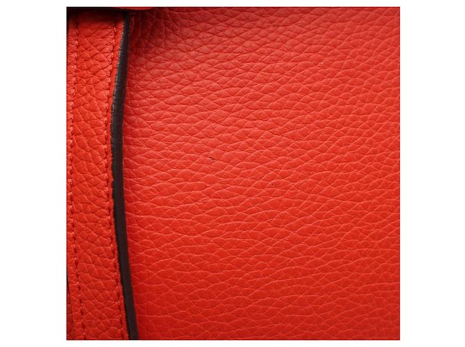 Borsa Céline Belt Bag Mini Rossa in Pelle Rosso - vista 10