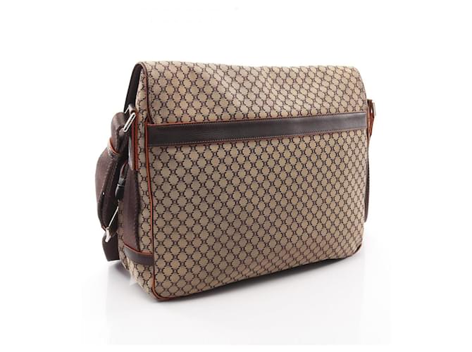 Céline Borsa a Spalla Celine Macadam Marrone Beige - vista 2