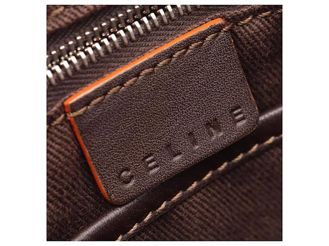 Céline Borsa a Spalla Celine Macadam Marrone Beige - vista 4