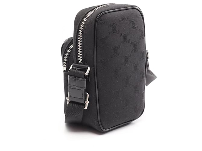 Céline Borsa Messenger Celine Mini Pocket Nero - vista 2
