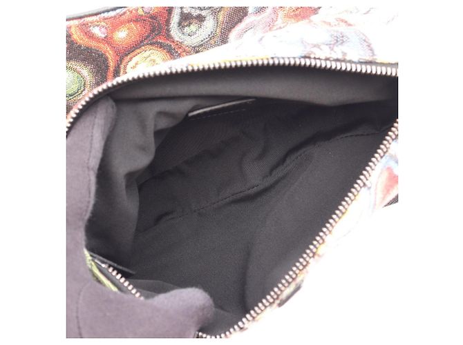 Christian Dior Dior x Kenny Schaff Saddle Bag Nero Multicolore - vista 3
