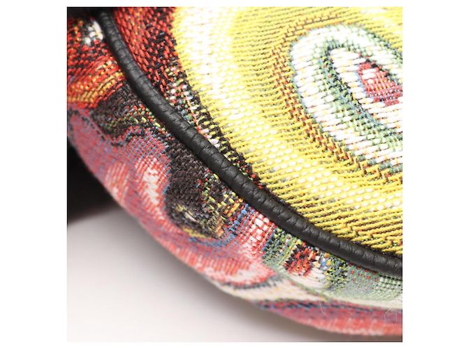 Christian Dior Dior x Kenny Schaff Saddle Bag Nero Multicolore - vista 6