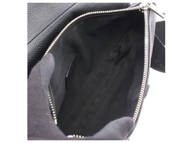 Borsa Saddle Christian Dior - Marsupio in pelle nera Nero - vista 3