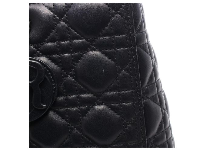 Bolso Lady Large 2-Way Christian Dior Negro - vista 8